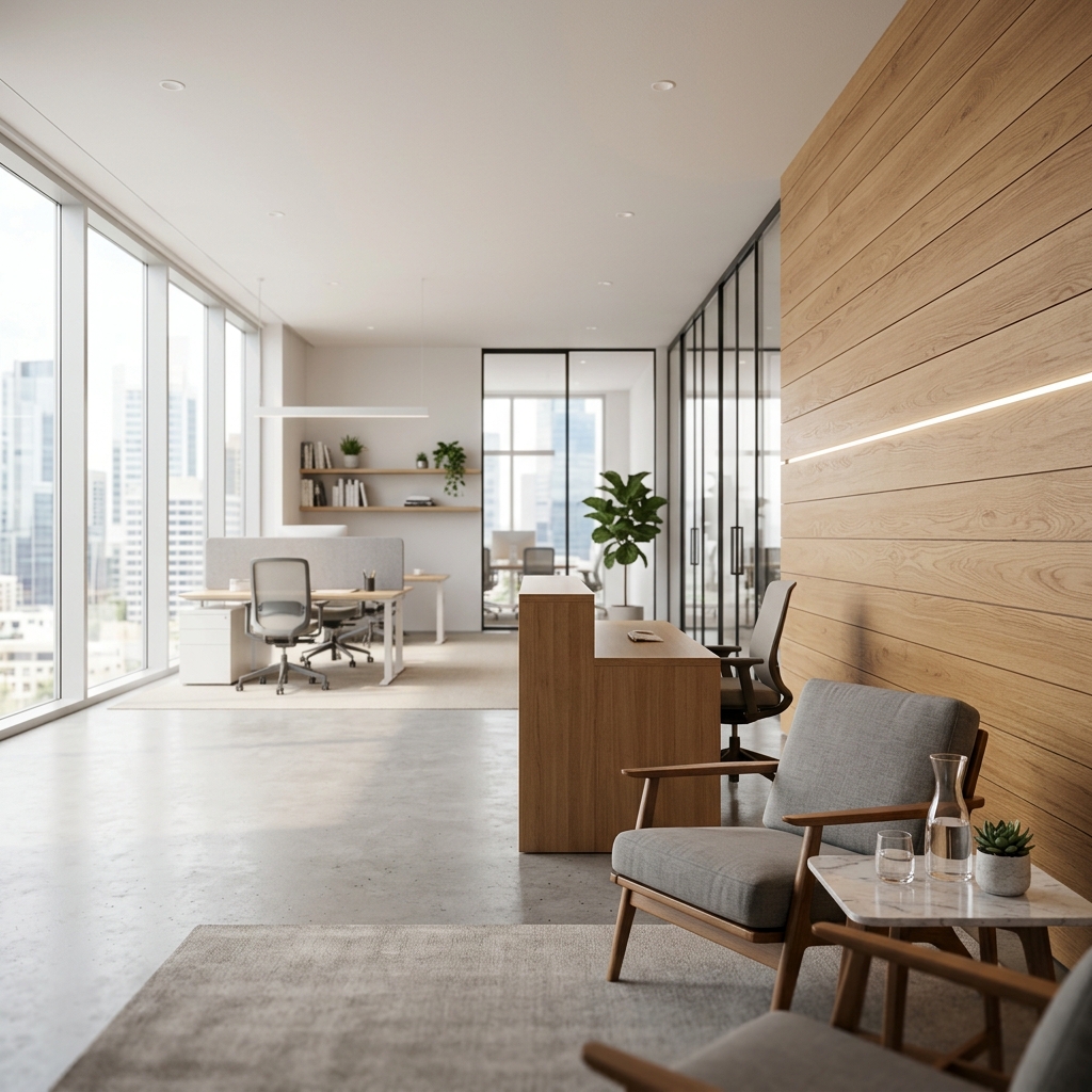 Modern collaborative office space