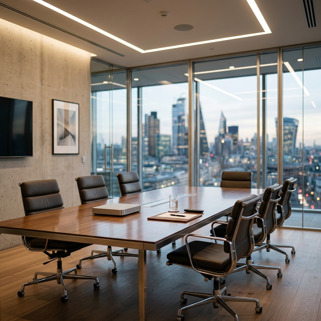 Luxury office meeting room